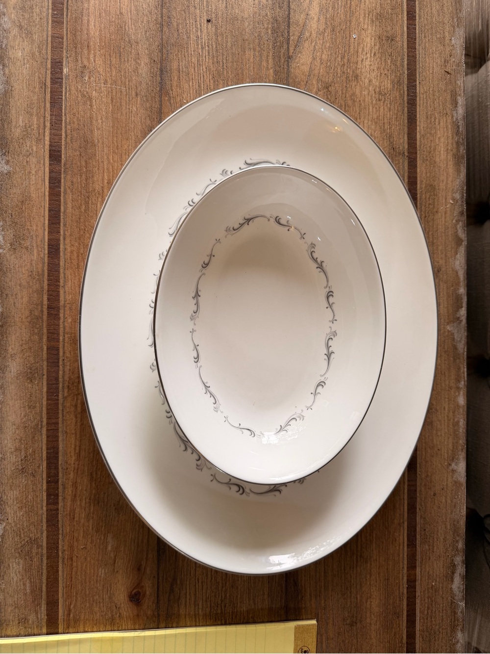 Royal Doulton 16” Platter with Serving Dish